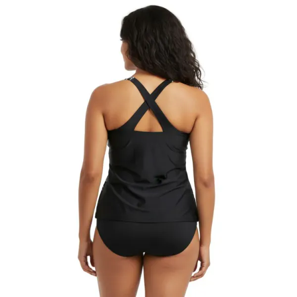 Tankini med bikini bukse